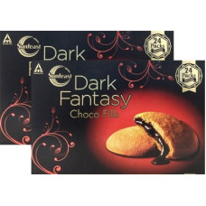 Deals, Discounts & Offers on Food and Health - [Supermart] Sunfeast Dark Fantasy Choco Fills(600 g, Pack of 2)