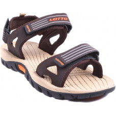 Deals, Discounts & Offers on Men - [Size 10] LOTTOMen Black Casual Sandal