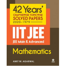 Deals, Discounts & Offers on Books & Media - 42 Years Chapterwise Topicwise Solved Papers (2020-1979) Iit Jee Mathematics(English, Paperback, Agarwal Amit M)