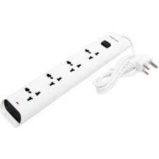 Deals, Discounts & Offers on  - Philips S 4 Socket Extension Boards(White)