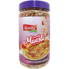 Deals, Discounts & Offers on Food and Health - [Supermart] Kwality Crunchy Muesli Fruit N Nut(1 kg, Plastic Bottle)