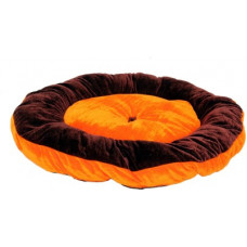 Deals, Discounts & Offers on  - R.K Products 13 orange with brown patti S Pet Bed(Orange)