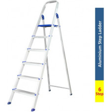 Deals, Discounts & Offers on  - Flipkart SmartBuy 6 Step With Heavy Platform Aluminium Ladder(With Platform)