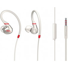 Deals, Discounts & Offers on Headphones - TCL ACTV100 Wired Headset(Crimson White, In the Ear)