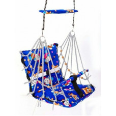 Deals, Discounts & Offers on Baby Care - Dhayey Enterprise Cotton Baby Swing(Blue)