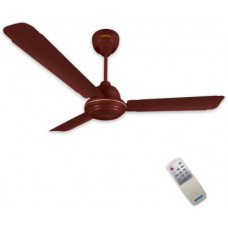 Deals, Discounts & Offers on Home Appliances - Luminous Potentia 1200 mm BLDC Motor with Remote 3 Blade Ceiling Fan(Brown, Pack of 1)