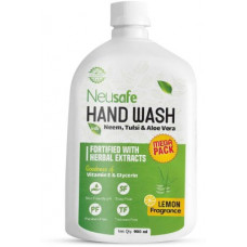 Deals, Discounts & Offers on  - Neusafe Germ Protection Liquid Hand Wash with Power of Neem & Tulsi Extract. Hand Wash Can(900 ml)