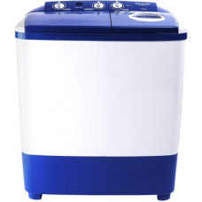 Deals, Discounts & Offers on Home Appliances - [Axis Card Users] Panasonic 6.5 kg 5 star Semi Automatic Top Load White, Blue(NA-W65E5ARB)