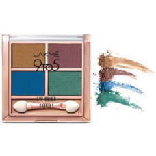 Deals, Discounts & Offers on  - Lakm 9 to 5 Eye Color Quartet Eye Shadow 7 g(Royal Peacock)