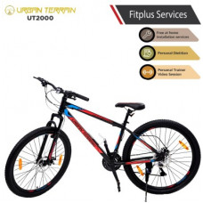 Deals, Discounts & Offers on Auto & Sports - Urban Terrain UT2000 MTB 27.5 T Mountain Cycle(21 Gear, Red)