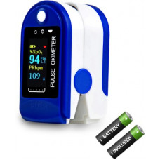 Deals, Discounts & Offers on Electronics - Flipkart SmartBuy Health Plus Pulse Oximeter with batteries(Blue)