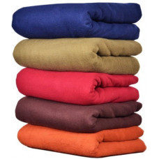 Deals, Discounts & Offers on  - Flipkart SmartBuy Solid Single Fleece Blanket(Polyester, Multicolor1)