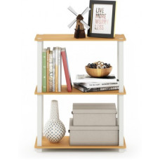 Deals, Discounts & Offers on Furniture - [Buy 1 Get 2 Free] FURINNO Engineered Wood Open Book Shelf(Finish Color - Beech)