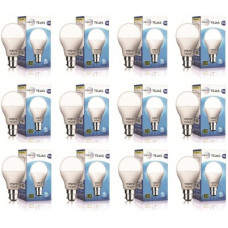 Deals, Discounts & Offers on  - WIPRO 9 W Standard B22 LED Bulb(White, Pack of 12)