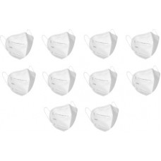 Deals, Discounts & Offers on  - Nea N95 / KN95 FFP2 5- Layer Reusable Anti-Pollution , Anti- Bacterial , Anti- Virus washable respiratory Face Mask Respirator N95 WSX -44++ Water Resistant, Reusable, Washable(White, L, Pack of 10)
