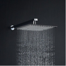 Deals, Discounts & Offers on  - ANMEX 8x8 Ultra Slim Square Rain Shower Head with 15inch Arm Shower Head