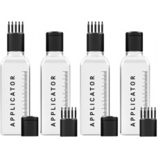 Deals, Discounts & Offers on  - Chariot New york Hair Root Applicator Bottle with Comb Cap For Applying Hair Oil, Shampoo and Medicines pack of 4