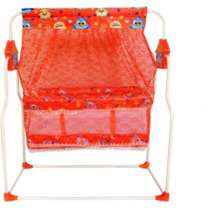 Deals, Discounts & Offers on Baby Care - Baby Friends All In One Bassinet (Cradle, Swing, Jhula, Palna, Crib with Long Mosquito Net) With Royal Look Bassinet(Red)