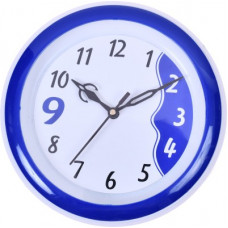 Deals, Discounts & Offers on  - Flipkart SmartBuy Analog 20.5 cm X 20.5 cm Wall Clock(Blue, White, With Glass)