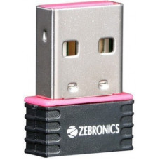 Deals, Discounts & Offers on Computers & Peripherals - ZEBRONICS ZEB - USB150WF Mini WiFi USB Adapter(Black)