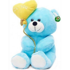 Deals, Discounts & Offers on Toys & Games - Click4Good I Love You Balloon Heart Teddy Bear/ Balloon Teddy Bear - 26.002 cm(Blue)