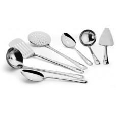 Deals, Discounts & Offers on  - Ideale Cook & Serve tool set Stainless Steel Ladle(Silver, Pack of 7)