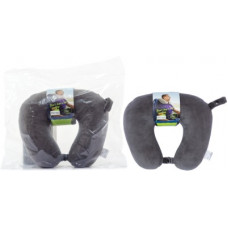 Deals, Discounts & Offers on  - Recron Certified Microfibre Solid Travel Pillow Pack of 1(Grey)
