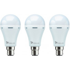 Deals, Discounts & Offers on  - Syska SSK-EMB-09-01 Pack of 3 Bulb Emergency Light(White)