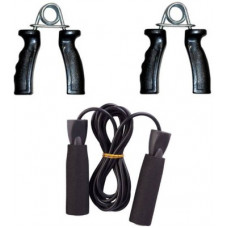 Deals, Discounts & Offers on Home & Kitchen - HOMMER Hand grip and Jumping rope Gym & Fitness Kit