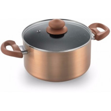 Deals, Discounts & Offers on Cookware - Prestige Omega Marble Sauce Pan 20 cm diameter with Lid(Aluminium, Non-stick, Induction Bottom)