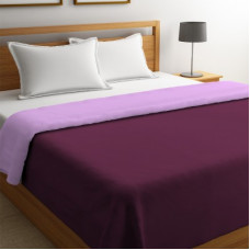 Deals, Discounts & Offers on  - Stellar Home Solid Queen Comforter(Polyester, Sweet Lilac)
