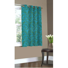 Deals, Discounts & Offers on  - Home Candy 152 cm (5 ft) Polyester Window Curtain Single Curtain(Motif, Multicolor)