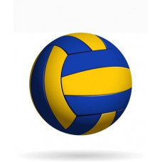 Deals, Discounts & Offers on Auto & Sports - blark CLASSIC 15 BLUE YELLOW VOLLEYBALL PU MATERIAL Volleyball - Size: 4(Pack of 1)