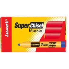 Deals, Discounts & Offers on  - LUXOR 997 Super Chisel Marker - Red(Set of 10, Red)