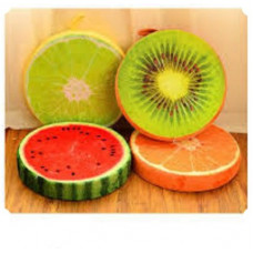 Deals, Discounts & Offers on  - Kihome Microfibre Fruits Cushion Pack of 4(Multicolor)