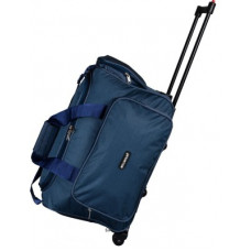 Deals, Discounts & Offers on  - Wellmount2 Wheel Travel Duffel Trolley Bag-23 Inch Check-in Luggage - 23 inch(Blue)