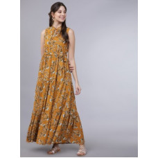 Deals, Discounts & Offers on  - [Size S, M, L, XL] Tokyo TalkiesWomen A-line Multicolor Dress