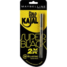Deals, Discounts & Offers on  - MAYBELLINE NEW YORK Colossal Kajal, 0.35g(Super Black, 0.35 g)