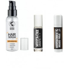 Deals, Discounts & Offers on  - BEARDO Serum,Roll on And Wax Stick(3 Items in the set)