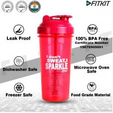 Deals, Discounts & Offers on  - FITKIT FKSB05 Classic 700 ml Shaker(Pack of 1, Pink, Plastic)