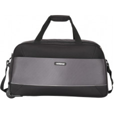 Deals, Discounts & Offers on  - AMERICAN TOURISTER POLER WHEEL DUFFLE 65CM BLACK Duffel Strolley Bag(Black)