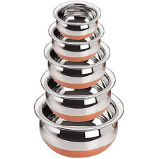 Deals, Discounts & Offers on Cookware - Mount stone Cookware Set(Stainless Steel, 5 - Piece)