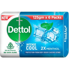 Deals, Discounts & Offers on  - DETTOL Bathing Bar Soap, Cool(6 x 125 g)