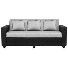 Deals, Discounts & Offers on Furniture - Mofi sofas Fabric 3 Seater Sofa(Finish Color - White grey)