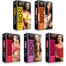 Deals, Discounts & Offers on Sexual Welness - SKORE Dotted ( Banana, Cherry, Dots, Orange, Strawberry ) Condom(Set of 5, 50S)