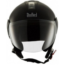 Deals, Discounts & Offers on  - Steelbird SB-33 EVE Naturals Motorsports Helmet(Black)