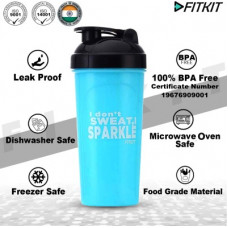 Deals, Discounts & Offers on  - FITKIT FK67.60.003-05 Classic 700 ml Shaker(Pack of 1, Blue, Plastic)