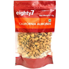 Deals, Discounts & Offers on Food and Health - [Buy 5 Qty Rs.549 Each] Eighty7 California Almonds(1000 g)