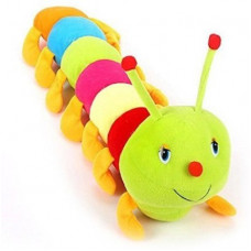 Deals, Discounts & Offers on Toys & Games - TOYSLY Cute Colorful Caterpillar Soft Toy - 55 cm(Multicolor)