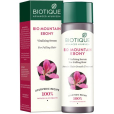 Deals, Discounts & Offers on  - BIOTIQUE Bio Mountain Ebony vitalizing serum For falling hair(120 ml)